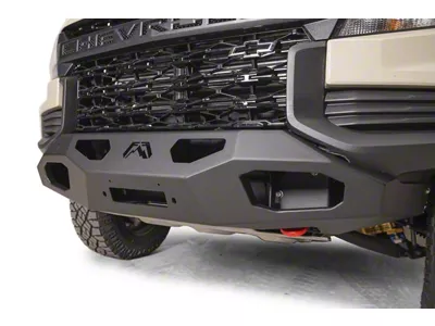 Fab Fours Premium Winch Front Bumper; Matte Black (21-22 Colorado ZR2)