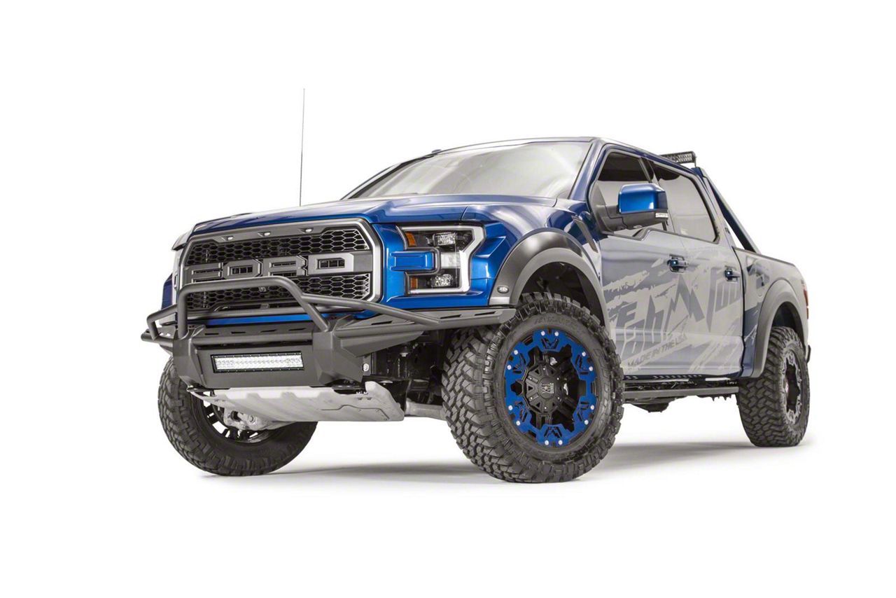 Fab Fours F-150 Aero Front Bumper with Pre-Runner Guard FF15-D3272-1 ...