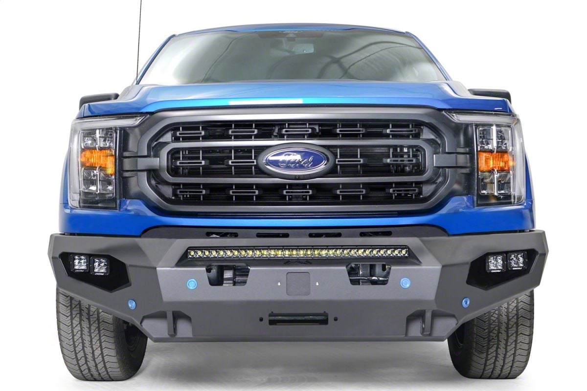 Fab Fours F-150 Matrix Winch Front Bumper With No Guard; Bare Steel ...