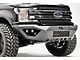 Fab Fours Vengeance Front Bumper Center Light Box Insert; Matte Black (18-20 F-150, Excluding Raptor)