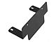 Fab Fours Vengeance Front Bumper License Plate Bracket; Matte Black (17-20 F-150 Raptor)