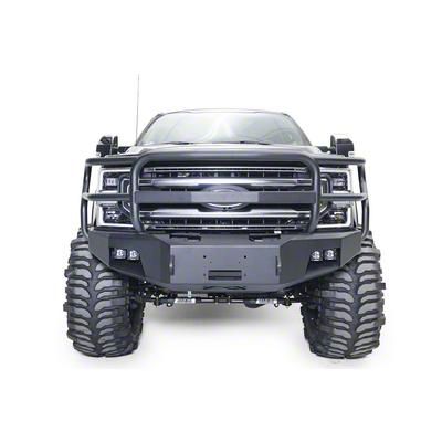 Fab Fours F-250 Super Duty Premium Winch Front Bumper with Full Guard ...