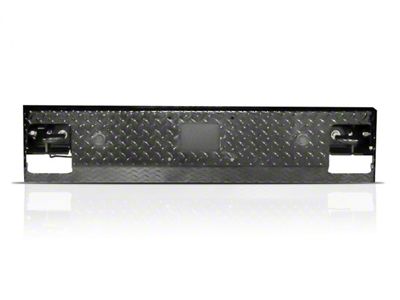 Fab Fours Replacement Lower Guard; Pre-Drilled for Backup Sensors for Black Steel Front Bumper (23-25 F-250 Super Duty)