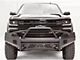 Fab Fours Black Steel Elite Front Bumper with Pre-Runner Guard; Matte Black (23-24 F-350 Super Duty)