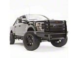 Fab Fours Black Steel Ranch Front Bumper with Full Guard; Matte Black (17-22 F-350 Super Duty)