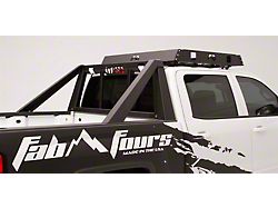 Fab Fours Headache Rack; Matte Black (17-24 F-350 Super Duty)