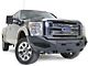 Fab Fours Matrix Front Bumper with No Guard; Matte Black (11-16 F-350 Super Duty)