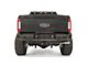 Fab Fours Premium Rear Bumper; Not Pre-Drilled for Backup Sensors; Matte Black (17-22 F-350 Super Duty)