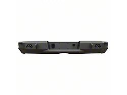 Fab Fours Premium Rear Bumper; Pre-Drilled for Backup Sensors; Matte Black (23-24 F-350 Super Duty)