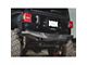 Fab Fours Premium Rear Bumper; Pre-Drilled for Backup Sensors; Matte Black (23-24 F-350 Super Duty)