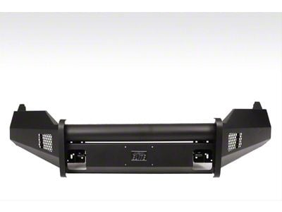 Fab Fours Black Steel Elite Front Bumper with No Guard; Matte Black (13-18 RAM 1500, Excluding Express, Rebel & Sport)