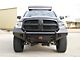 Fab Fours Black Steel Front Bumper with No Guard; Matte Black (13-18 RAM 1500, Excluding Express, Rebel & Sport)