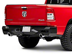 Fab Fours Vengeance Rear Bumper; Matte Black (19-25 RAM 1500, Excluding RHO & TRX)