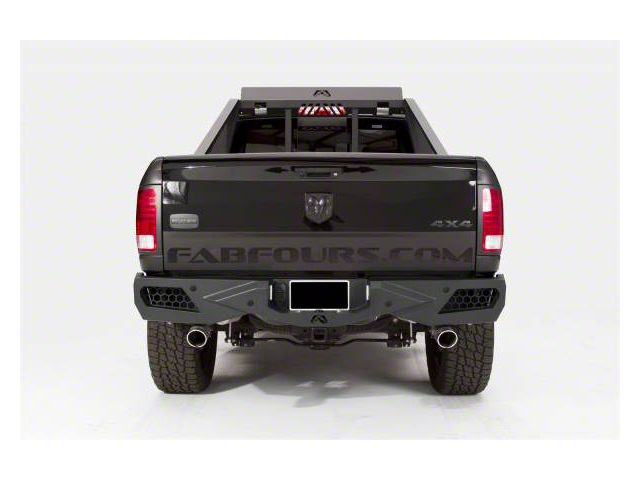 Fab Fours Vengeance Rear Bumper; Bare Steel (10-18 RAM 2500)