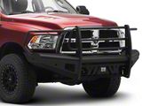 Fab Fours Black Steel Elite Front Bumper with Full Guard; Matte Black (19-24 RAM 3500)