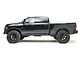 Fab Fours Open Fender Flares; Matte Black (16-18 RAM 3500)