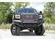 Fab Fours Black Steel Elite Front Bumper with Full Guard; Matte Black (15-19 Sierra 2500 HD)