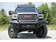 Fab Fours Black Steel Elite Front Bumper with No Guard; Matte Black (15-19 Sierra 2500 HD)