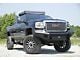 Fab Fours Black Steel Elite Front Bumper with No Guard; Matte Black (15-19 Sierra 2500 HD)