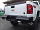 Fab Fours Black Steel Rear Bumper; Matte Black (07-10 Sierra 2500 HD)