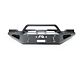 Fab Fours Red Steel Front Bumper with Pre-Runner Guard; Matte Black (20-23 Sierra 2500 HD)