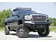 Fab Fours Black Steel Elite Front Bumper with No Guard; Matte Black (15-19 Sierra 3500 HD)