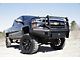 Fab Fours Black Steel Elite Front Bumper with Full Guard; Matte Black (07-10 Silverado 2500 HD)