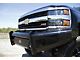 Fab Fours Black Steel Ranch Front Bumper with No Guard; Matte Black (15-19 Silverado 2500 HD)