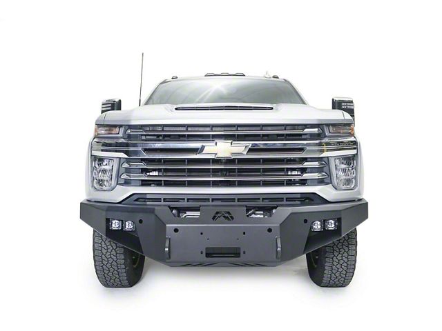 Fab Fours Premium Winch Front Bumper with No Guard; Bare Steel (20-23 Silverado 2500 HD)