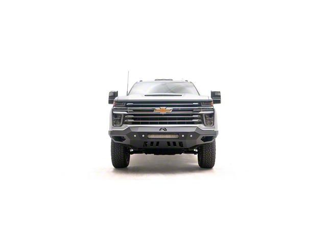 Fab Fours Vengeance Front Bumper with No Guard; Bare Steel (20-23 Silverado 2500 HD)