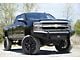 Fab Fours Black Steel Elite Front Bumper with No Guard; Matte Black (15-19 Silverado 3500 HD)