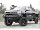 Fab Fours Black Steel Elite Front Bumper with Pre-Runner Guard; Matte Black (15-19 Silverado 3500 HD)