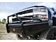 Fab Fours Black Steel Ranch Front Bumper with Pre-Runner Guard; Matte Black (15-19 Silverado 3500 HD)