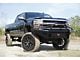 Fab Fours Black Steel Ranch Front Bumper with Pre-Runner Guard; Matte Black (15-19 Silverado 3500 HD)