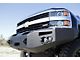 Fab Fours Premium Heavy Duty Winch Front Bumper with No Guard; Not Pre-Drilled for Front Parking Sensors; Matte Black (15-19 Silverado 3500 HD)