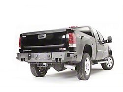 Fab Fours Premium Rear Bumper with D-Ring Mounts; Matte Black (11-14 Silverado 3500 HD)