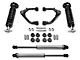 Fabtech 2-Inch Uniball Upper Control Arm System with Dirt Logic Coil-Overs and Shocks (14-18 2WD/4WD Sierra 1500 Double Cab, Crew Cab, Excluding Denali)