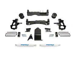 Fabtech 4-Inch Basic Lift Kit with Rear Shocks (14-18 Silverado 1500 Double Cab, Crew Cab)