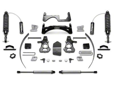 Fabtech 6-Inch Performance Suspension Lift Kit with Dirt Logic 2.5 Coil-Over Reservoirs and Shocks (14-18 2WD/4WD Sierra 1500 Double Cab, Crew Cab, Excluding Denali)