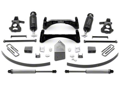 Fabtech 6-Inch Performance Suspension Lift Kit with Dirt Logic 4.0 Coil-Overs and Shocks (07-13 2WD/4WD Sierra 1500 Extended Cab, Crew Cab)