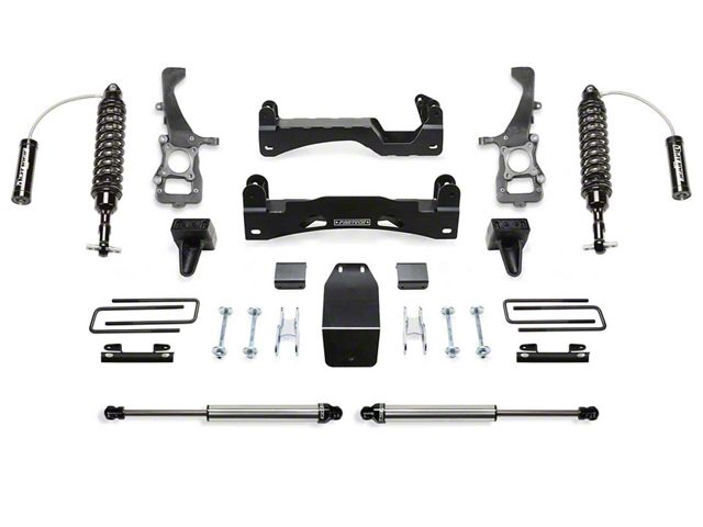 Fabtech 6-Inch Performance Suspension Lift Kit with Dirt Logic 2.5 Reservoir Coil-Overs and Dirt Logic Shocks (21-24 4WD F-150 SuperCrew, Excluding PowerBoost, Powerstroke & Raptor)
