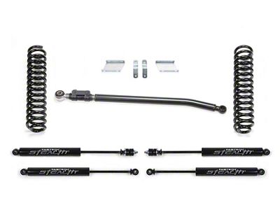 Fabtech 2.50-Inch Basic Suspension Lift Kit with Stealth Shocks (11-16 4WD 6.7L Powerstroke F-250 Super Duty)