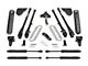 Fabtech 4-Inch 4-Link Suspension Lift Kit with Stealth Shocks (23-24 4WD 6.7L Powerstroke F-250 Super Duty w/o Onboard Scale System)