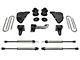 Fabtech 4-Inch Budget Suspension Lift Kit with Dirt Logic Shocks (23-24 4WD F-250 Super Duty w/o Onboard Scale System, Excluding Tremor)