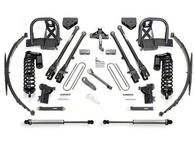 Fabtech 10-Inch 4-Link Lift System with Dirt Logic 4.0 Coil-Overs and Dirt Logic Shocks (11-16 4WD F-350 Super Duty)