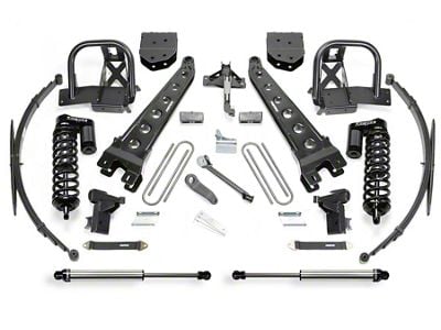 Fabtech 10-Inch Radius Arm Lift Kit with Dirt Logic 4.0 Coil-Overs and Dirt Logic Shocks (11-16 4WD F-350 Super Duty)