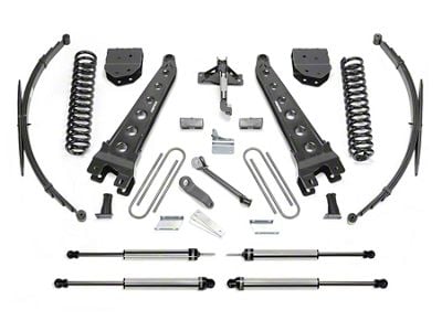 Fabtech 10-Inch Radius Arm Lift Kit with Dirt Logic Shocks (11-16 4WD F-350 Super Duty)