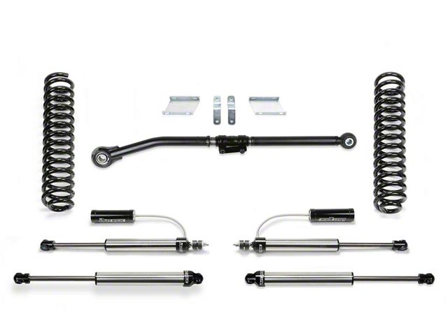 Fabtech 2.50-Inch Basic Suspension Lift Kit with Dirt Logic 2.25 Reservoir Coil-Overs and Dirt Logic 2.25 Shocks (17-22 4WD 6.7L Powerstroke F-350 Super Duty)