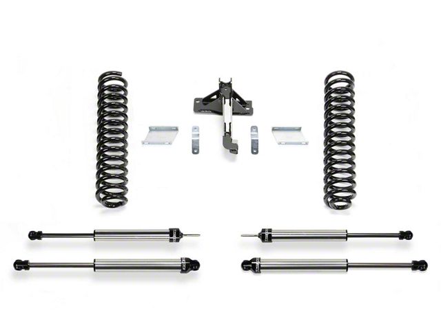 Fabtech 2.50-Inch Budget Suspension Lift Kit with Dirt Logic 2.25 Shocks (17-22 4WD 6.7L Powerstroke F-350 Super Duty)