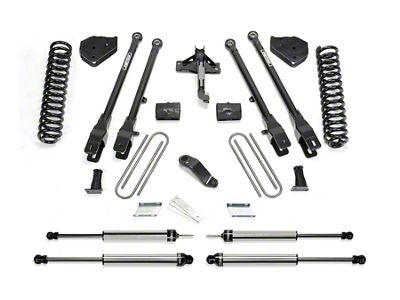 Fabtech 4-Inch 4-Link Lift Kit with Dirt Logic Shocks (17-22 4WD 6.7L Powerstroke F-350 Super Duty)